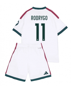 Real Madrid Rodrygo Goes #11 Maglia Gara Casa Repliche 2026-27 Bambino Maniche Corte